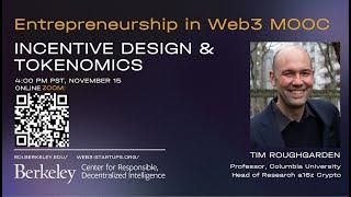 Entrepreneurship In Web3 Lec 9 Incentive Design & Tokenomics