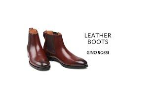 UNBOX&ON-FIT Leather boots GINO ROSSI