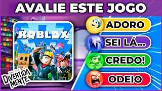  DIVERTIDA MENTE  AVALIE OS JOGOS COM AS EMOÇÕES  Roblox  Stumble Guys  Sonic #macaquiz