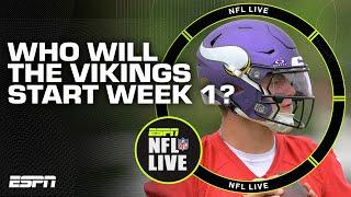 The Vikings are comfortable starting Sam Darnold in Week 1 over J.J. McCarthy if need be - Graziano