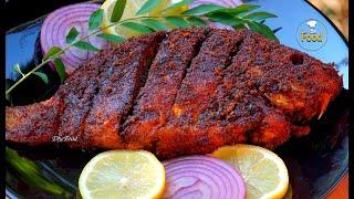 Easy Fish Fry recipe  Kerala style Meen porichath  Whole fish fry recipe  Kerala Fish fry