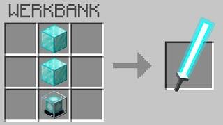 Minecraft Aber du kannst LASER SCHWERTER von jedem BLOCK CRAFTEN