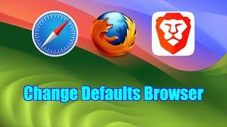 How to change default web browser on a Mac