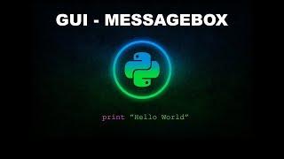 MessageBox - Python Programming