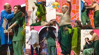 Best Of Shaukat Rangeela With Saira Mehar And Vicky Kodu  New Comedy Stage Drama  Komedy Life