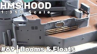 1350 HMS Hood Part 69 - Booms & Carley Floats