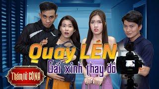 QUAY LÉN GÁI XINH THAY ĐỒ TRONG NHÀ NGHỈ - THÁM TỬ CÔ NA  Meena Channel