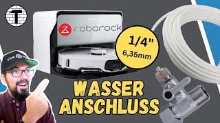 How-to Roborock Festwasser anschließen #TomTuT #Heimwerker @roborockglobal