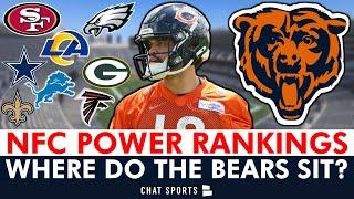 Where Do The Chicago Bears Rank In The NFC Power Rankings Heading Into 2024 NFL Season?