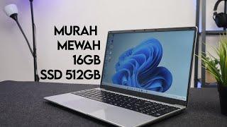 MURAH  MEWAH RAM 16GB + 512GB SSD  Unboxing & Review KUU YEPBOOK 15.6