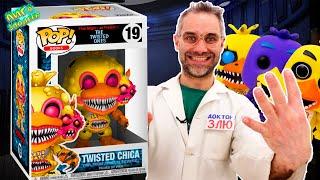 РАСПАКОВКА TWISTED ЧИКА FUNKO POP АНИМАТРОНИКИ ФНАФ И ДОКТОР ЗЛЮ ПОПОЛНЕНИЕ КОЛЛЕКЦИИ 13+