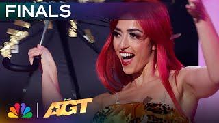 Solange Kardinaly Performs Lightning-Fast Quick Change to Hot To Go  Finals  AGT 2024