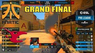 GRAND FINAL - fnatic vs mousesports - ESL Pro League S10 Finals - CSGO