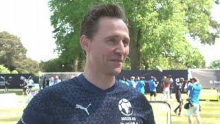 Soccer Aid 2023 - Tom Hiddleston describes his nerves ahead of Soccer Aid  2023.06.09