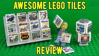 Lego Blocks Magazine Cover Tiles - Review