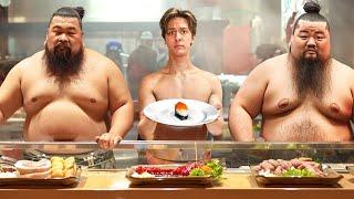 I Brought Sumo Wrestlers to a Buffet