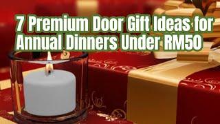 7 Premium Door Gift Ideas for Annual Dinners Under RM50