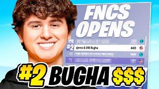 Bugha 2ND PLACE FNCS Major 2 Opens   Week 2 Day 1