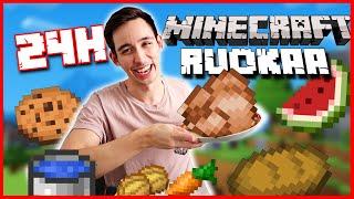 Syön päivän ajan pelkkää MINECRAFT-RUOKAA