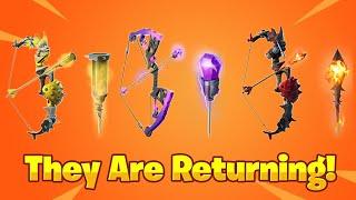 Bows are Returning to Fortnite