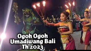 Ogoh Ogoh Pengrupuk  Banjar Umadiwang Desa Batannyuh Tabanan Bali  Tahun 2023