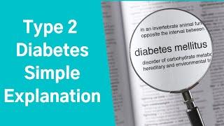 What is type 2 diabetes a simple explanation