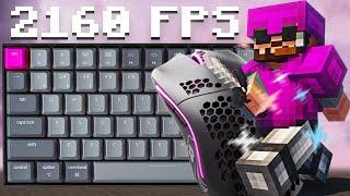 30 Minutes Bedwars ASMR Keyboard & Mouse Sounds  Hypixel Bedwars