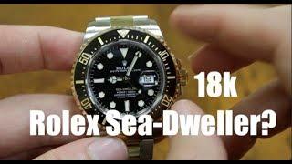 The Rolex Sea-Dweller in 18K? What was Rolex thinking?