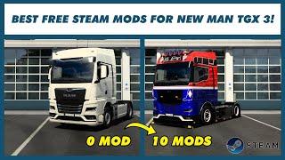  4K  ETS2 NEW MAN TGX3  2020 BEST MODS YOU MUST HAVE 1.47 READY