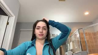 Hariel Ferrari  VLOG SECANDO MEU CABELO COM DYSON