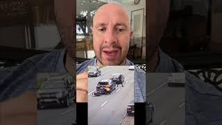 Do the motorcycle rider and his passenger have a claim? #whosatfault #tampalawyer #cctvfootage