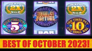 WIN AFTER WIN Jackpots Bonuses Big Wins High Limit Slots Best of October 2023