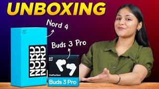 OnePlus Nord 4 and Nord Buds 3 Pro unboxing and first impressions