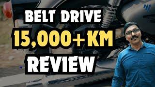 Royal Enfield Belt Drive 15000 + km User Experience  Mtechnics High Performance Belt drive system