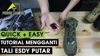 TUTORIAL CARA MENGGANTI TALI ESDY PUTAR  MUDAH DAN CEPAT