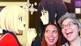 This is cute and intense Lycoris Recoil EP 1 reaction