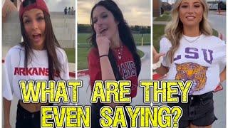 “Hot” Southern College Girls Talking Gibberish Mi no speak Enqwish