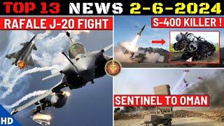 Indian Defence Updates  Rafale J20 DogfightNew S-400 KillerPrachand To ArgentinaSentinel To Oman