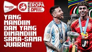 SPANYOL RAJA EROPA INGGRIS ITS GOING HOME MESSI & ARGENTINA JUARA COPA AMERICA - DPI - EPS 1296