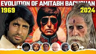 Evolution of Amitabh Bachchan 1969-2024 • From Anand to Kalki  55 Years of BIG B