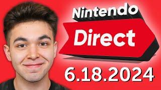  Nintendo Direct 6.18.2024 REACTION - EmSwizzle