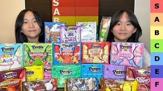 We TIER RANKED 19 Flavors of PEEPS Marshmallows  Janet and Kate