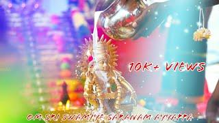 Sri Ayyappa Swamy Padi Pooja Full Video  Ayyappan  Padi Pooja Cinematic Video  Vj Photography