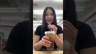 Quick lunch at a 7 Eleven convenience store  #asmr #noodles #icecup #ramyeon #ramen
