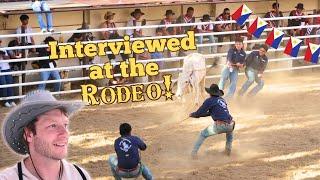 How I Became a VIP at a FILIPINO RODEO Interviewed by the MCs + Masbate City Tour