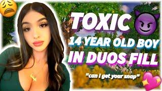 GIRL VOICE TROLLING A TOXIC 14 YEAR OLD 