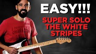 Yeah Spiele mega Solo von den White Stripes - Gitarre spielen lernen