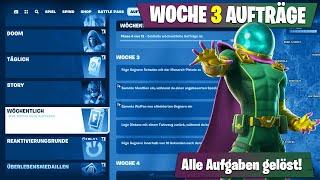 Fortnite  Alle Wöchentliche Aufträge der Woche 3 K5S4  Zusammenfassung  Gameplay Solo