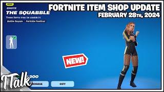 *NEW* THE SQUABBLE EMOTE & MORE Fortnite Item Shop February 28th 2024 Fortnite Chapter 5