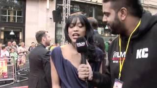 TIANA BENJAMIN INTERVIEW FOR iFILM LONDON  FAST GIRLS *WORLD PREMIERE*